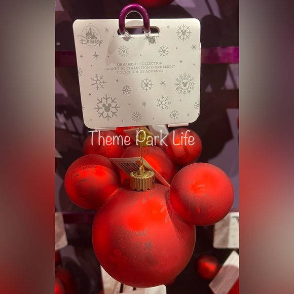 Disney Parks Mickey Minnie Icon Merry & Bright Light Up Christmas Ornament NEW - Picture 2 of 2